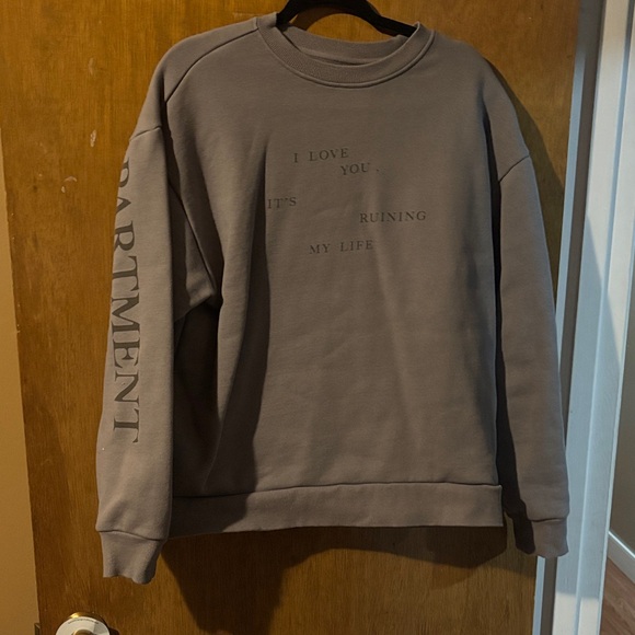 Taylor Swift Tops - Taylor Swift “TTPD” crew neck sweatshirt